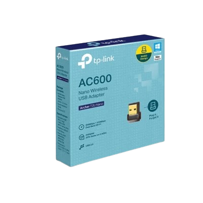 TP-LINK AC600 Archer T2U Nano Wireless Dual Band USB Adapter