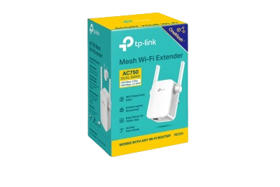 TP-LINK AC750 Mesh Wi-Fi Range Extender (RE205)