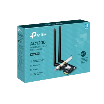 TP-LINK Archer T5E AC1200 Wi-Fi Bluetooth 4.2 PCIe Adapter