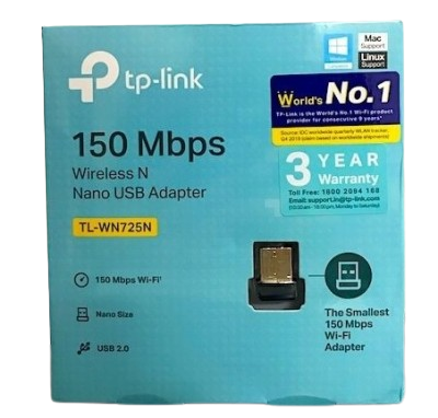 TP-LINK TL-WN725N 150Mbps Wireless N Nano USB Adapter