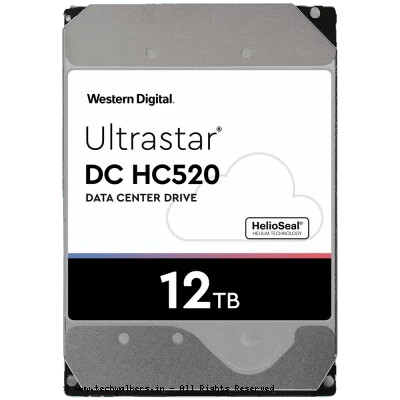 WD 12TB DC HC520 ULTRA STAR- DATA CENTER- 7200 RPM