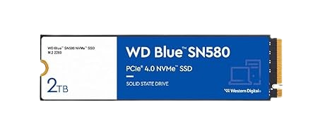 WD Blue SN580 NVMe SSD (2TB)