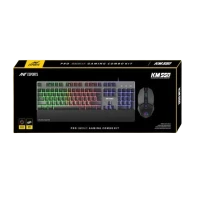 ANT ESPORTS KM550 PRO BACKLIT GAMING COMBO KIT WIRED
