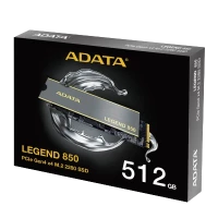 ADATA LEGEND 850 PCIe Gen4 x4 M.2 2280 Solid State Drive (512GB)