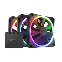 NZXT F120 RGB DUO 120mm FAN WITH RGB CONTROLLER (BLACK)