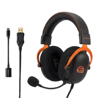 KARNAGE VELOCITY RGB WIRED GAMING HEADSET (BLACK)