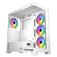 TAG LUMINOR ATX MID-TOWER PC CASE (WHITE)