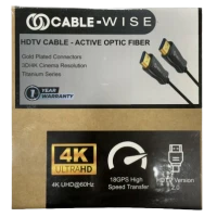 Cable Wise 4K 10 MTR FIBER 2.0 HDMI