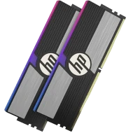 HP V10 16*2 32GB DDR4 3200 MHz RGB DESKTOP MEMOREY (BLACK) CL14