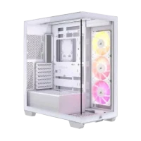CORSAIR 3500X ARGB MID-TOWER E-ATX PC CASE (WHITE)