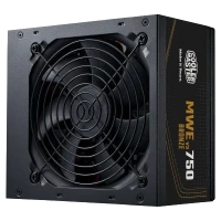 COOLER MASTER MWE 750 V3 80 Plus Bronze NON MODULAR SMPS ATX3.1 (BLACK)