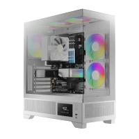 GAMDIAS ATLAS M1 ARGB MID-TOWER PC CASE (WHITE)