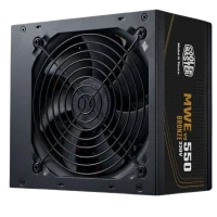 COOLER MASTER MWE 550 V3 80 Plus Bronze NON MODULAR SMPS ATX3.1 (BLACK)
