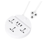 Ant Esports PS330 Power Strip 3 Multi Socket (White)