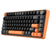 KARNAGE SENTINEL 82 RGB WIRED MECHANICAL GAMING KEYBOARD (ORANGE-BLACK)