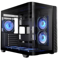 THERMALTAKE VISION 330 CR ARGB ATX MID TOWER PC CASE (BLACK)