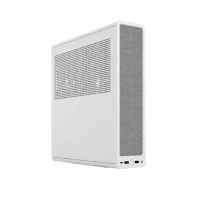 Fractal Design Ridge PCIe 4.0 (M-ITX) Mini Tower Cabinet White (FD-C-RID1N-12)
