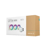 DEEPCOOL GAMMAXX LE720 ARGB 360mm CPU Liquid Cooler (White)