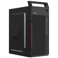 Ant value VM5P M-ATX Mid Tower Pc Case With Power Supply (Black)