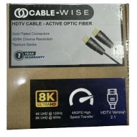 Cable Wise 8K 10 MTR FIBER 2.1 HDMI