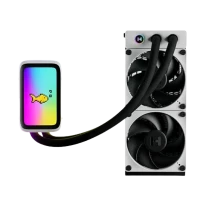 HYTE THICC Q60 240mm CPU LIQUID COOLER (BLACK-WHITE)