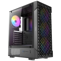 Antec VX320 ARGB ATX Mid-Tower PC Case (Black)