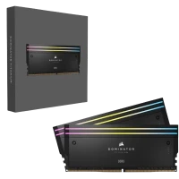 Corsair Dominator Platinum RGB 64GB (32GBx2) DDR5 6000MHz DESKTOP RAM CL30 (BLACK)