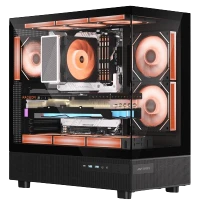Ant Esports Crystal X6 ARGB ATX MID-TOWER  Pc Case (BLACK)