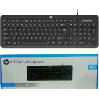 HP K160 WIRED KEYBOARD (BLACK)