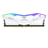 T-Force Delta RGB 16GB(16GBx1) DDR5 5600MHz Desktop RAM (WHITE)