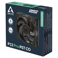 ARCTIC P12 Pro PST CO 120 mm Pack OF 1 CASE FAN (BLACK)