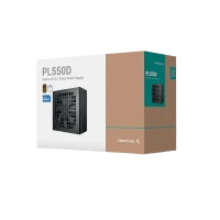 DEEPCOOL PL550D ATX 3.1 80 PLUS BRONZE SMPS (BLACK)