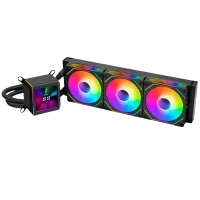 LIAN LI GA II LCD SL-INF 360 CPU LIQUID COOLER 360mm (BLACK)