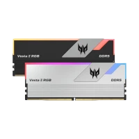 PREDATOR VESTA II DDR5 RGB 32GB 7200MHz (16*2) DESKTOP RAM (SILVER)