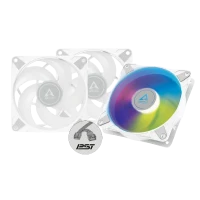 ARCTIC P12 PWM PST A-RGB CASE FAN 120 mm PACK OF 3 (WHITE)