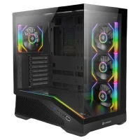 KARNAGE HYPERBEAST ARGB ATX MID TOWER PC CASE (BLACK)