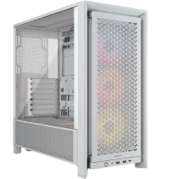 CORSAIR FRAME 4000D RS ARGB Modular Mid-Tower PC Case (WHITE)