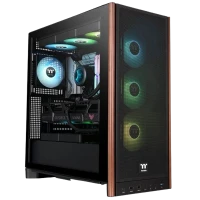 THERMALTAKE S370 WS ARGB E-ATX MID TOWER PC CASE (BLACK)