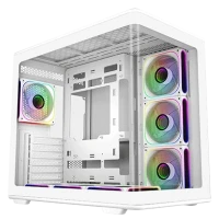 Cooler Master Elite 600 ARGB ATX PC Case (WHITE)