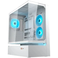 COUGAR CFV235 GLASS ATX MID-TOWER PC CASE (WHITE)