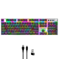 Ant Esports MK 4400 Pro Wireless Mechanical Gaming Keyboard Brown Switch