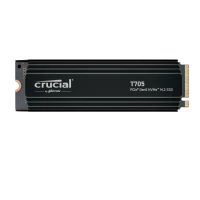 CRUCIAL T705 PCIe Gen5 NVMe M.2 SSD with heatsink (1TB)
