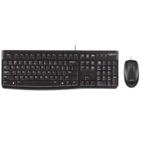 Logitech MK120 Corded Keyboard and Mouse Combo