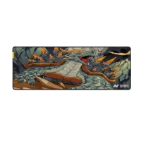 ANT ESPORTS GOLDEN DRAGON GAMING MOUSE PAD (GOLD)