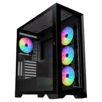 KARNAGE GUARDIAN ARGB ATX MID TOWER PC CASE (BLACK)