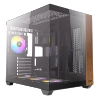 ANTEC CX800 ARGB WOOD ATX MID-TOWER (BLACK)