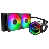 CoolerMaster MASTERLIQUID CORE II 240 ARGB 240mm CPU LIQUID COOLER (BLACK)