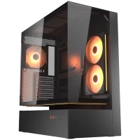 COUGAR CFV235 GLASS ATX MID-TOWER PC CASE (BLACK)
