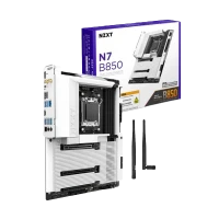 NZXT N7 B850 ATX GAMING MOTHERBOARD WITH WIFI (BLACK-WHITE)