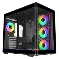 Cooler Master Elite 600 ARGB ATX PC Case (BLACK)